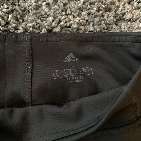 SOLD! Adidas Climalite 3 Stripe Leggings - Picture 8 of 8